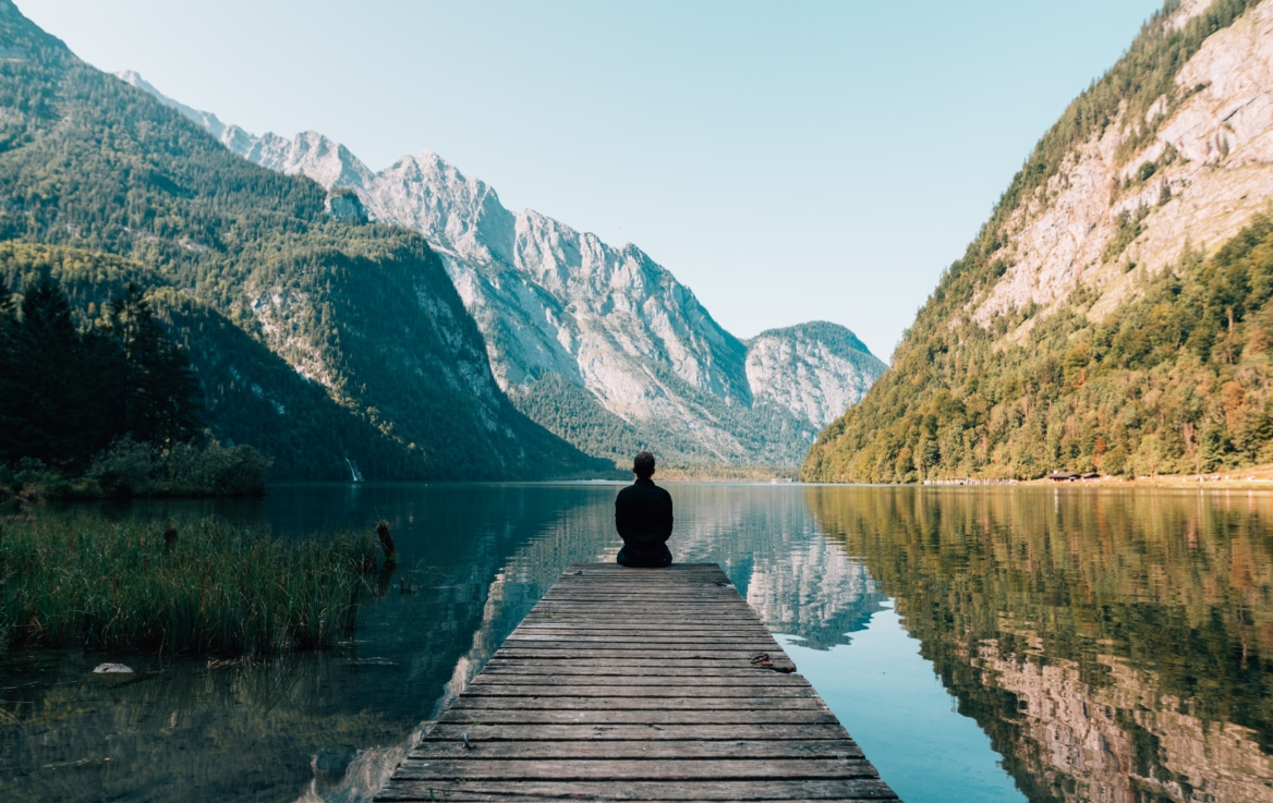 Mountain Lake Meditation